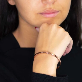 Bracelet à message "Je t'aime Maman" L...