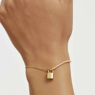 PDPAOLA Bracelet - Bond Gold - en arge...