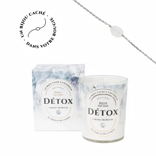 Detox - Bougie Fragrance Citron et Bra...