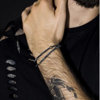 Bracelet Homme en Acier"Zandon" Taille...