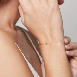 Bracelet "Petit Coeur doré " Or Jaune