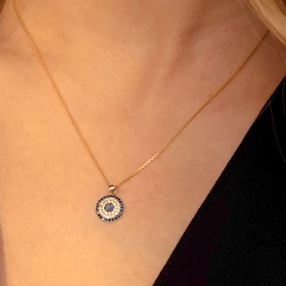 Pendentif "Prunelle" Or jaune