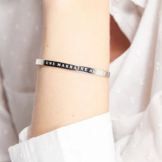 Bracelet à message "Une Marraine Au To...