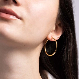 Boucles d'oreilles "Magnificence" Or j...