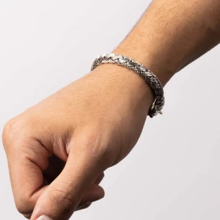 Bracelet Homme Argent 925/1000"Raiden"...