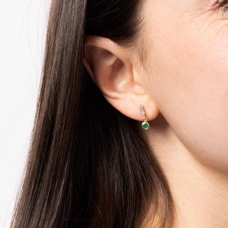 Boucles d'oreilles "Beauté" Or jaune