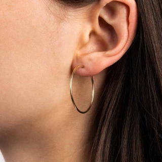 Boucles d'oreilles "Vibration" Or jaun...
