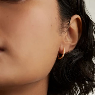PDPAOLA Boucles d'Oreilles - Spike Gol...