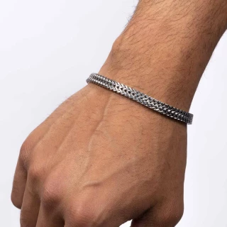 Bracelet Homme chaine en acier "Verion...