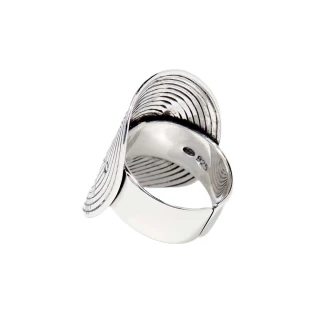 Bague "Passiflora" Argent Massif 925/1...