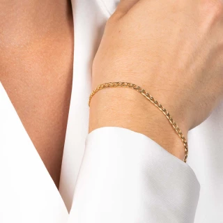 Bracelet "Refuge" Or jaune