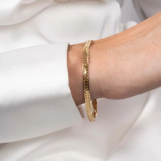 Bracelet Or jaune 375/1000