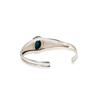 Bracelet "Mollé" Argent et Turquoise