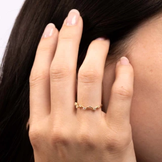 Bague "Orée" Or jaune
