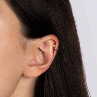 Boucle d'oreille de cartilage à l'unit...