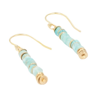 Boucle d'oreilles "Siempreviva" Amazon...