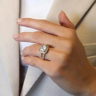 Bague "Mystère" Or jaune