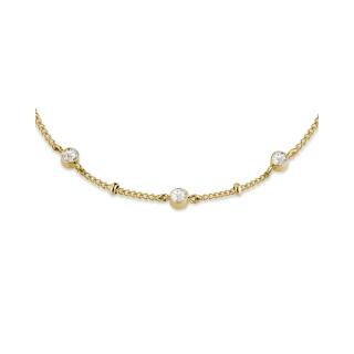 Collier Rosefield "Crystal Necklace Go...