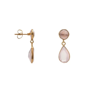 Boucles d'oreilles "Sagittaire" Calcéd...