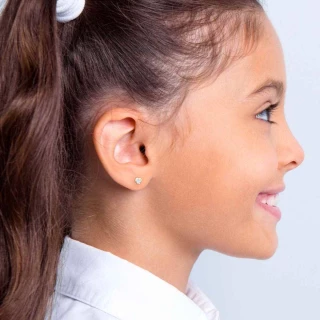 Boucles d'oreilles enfant Or Jaune 375...