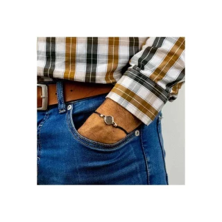 Bracelet Homme Argent 925/1000 "Falkor...
