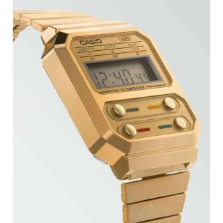 Montre Casio mixte vintage - A100WEG-9...