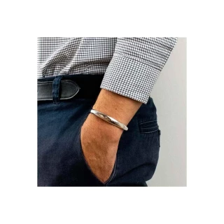 Bracelet Homme Argent 925/1000 "Zeven"