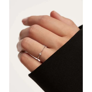 PDPAOLA Bague - Nia Silver- en argent...