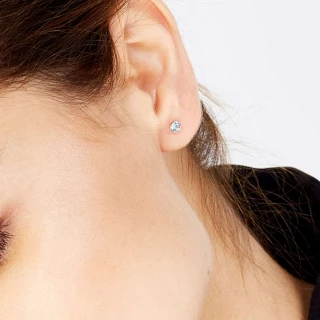Boucles d'oreilles "Efflorescence" Or...