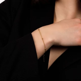 Bracelet Rosefield "Dotted Bracelet Go...