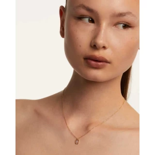 PDPAOLA Collier en argent doré - Mini...