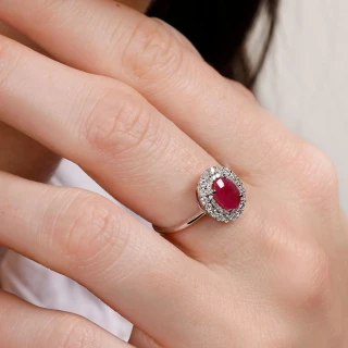 Bague "Aqaba" Or et Diamants