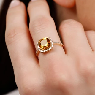 Bague "Rio Grande" Or et Diamants