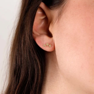 Boucles d'oreilles Or Jaune