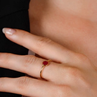 Bague "Équinoxe" Or jaune