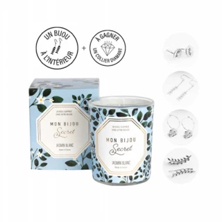 Bougie Bijou Boucles d'oreilles argent...