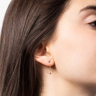 Boucles d'oreilles "Gracieux" Or jaune