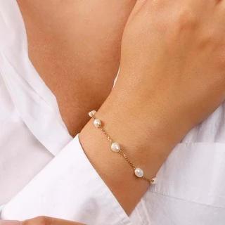 Bracelet Rosefield "Multi Pearl Bracel...