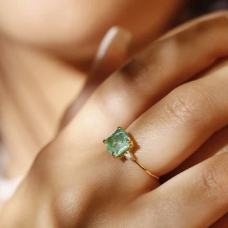 Bague "Tempête" Or jaune