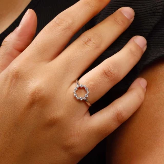 Bague "Cercle Vertueux" Argent 925