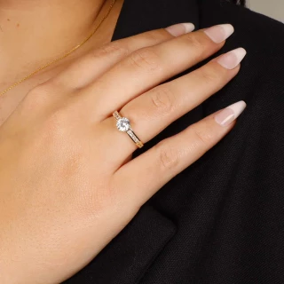 Bague "Énigme" Or jaune
