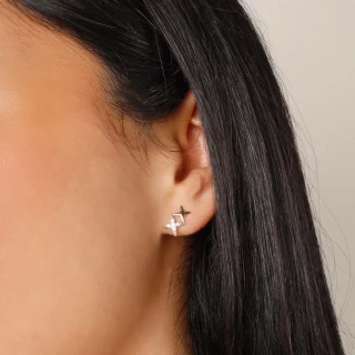Boucles d'oreilles "Zina" Or jaune et...