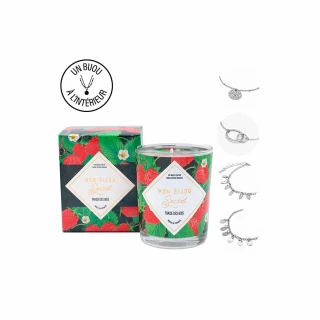 Bougie Bijou FRAISE DES BOIS Bracelet...