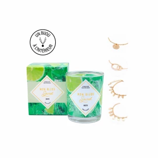 Bougie Bijou MOJITO Bracelet doré