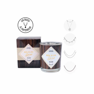 Bougie Bijou FEU DE CHEMINEE Collier a...