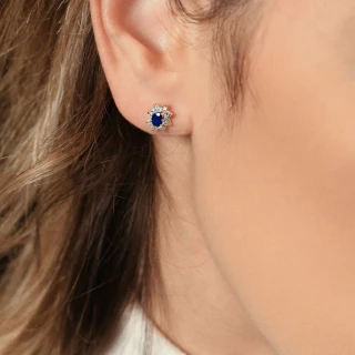 Boucles d'oreilles "Éthera" Or jaune