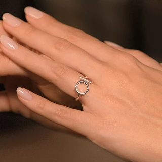Bague "Draco" Argent 925 / 1000