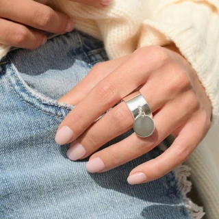 Bague "Eridanus" Argent 925 / 1000