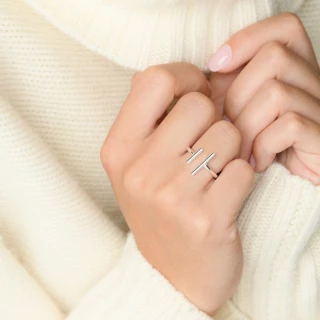 Bague "Adhara" Argent 925 / 1000