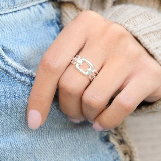 Bague "Caelum" Argent 925 / 1000